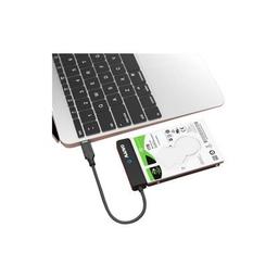 Адаптер Maiwo USB3.1 GEN2 Type-C to HDD 2,5" SATA II/III /SSD black (K105AG2 black)