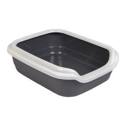 Туалет для кошек Природа Comfort L (серый) (4823082416981)