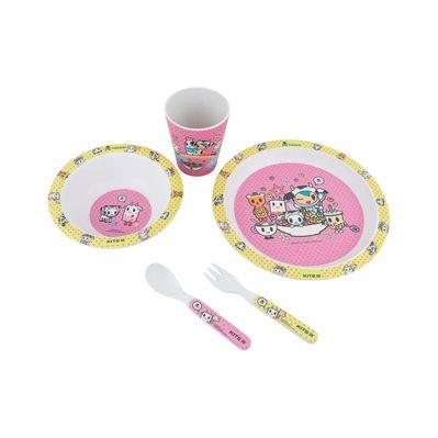 Набор детской посуды Kite tokidoki из бамбука 5 предметов (TK22-313)