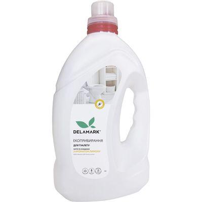 Засіб для чищення унітазу DeLaMark з ароматом лимону 4 л (4820152332066)