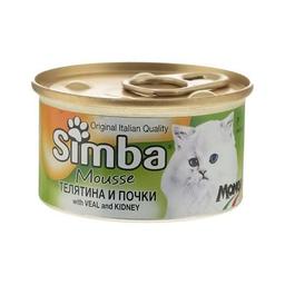 Консервы для кошек Simba Cat Wet телятина 85 г (8009470009409)
