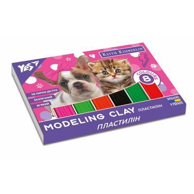 Пластилін Yes Keith Kimberlin 8 кол. 160 г (540612)