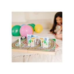 Игровой набор Melissa&Doug деревянный футляр "Город" (MD30141)