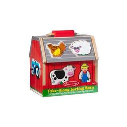 Развивающая игрушка Melissa&Doug деревянный сортировочный сарай (MD30149)