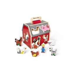 Развивающая игрушка Melissa&Doug деревянный сортировочный сарай (MD30149)