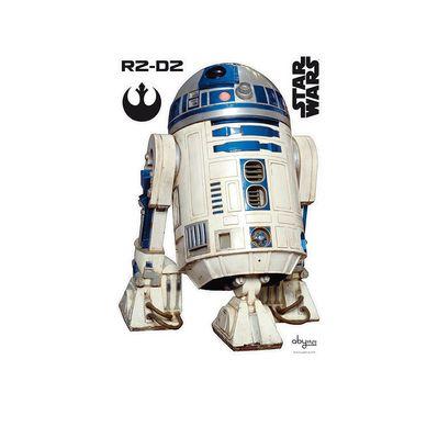 Стикер-наклейка ABYstyle Star Wars - R2D2 блистер, 100х70 см (ABYDCO096_B)