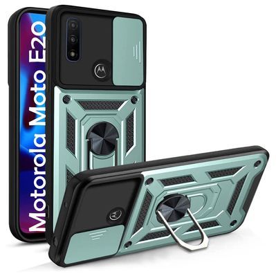 Чохол до мобільного телефона BeCover Military Motorola Moto E20 Dark Green (707402)