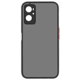 Чехол для мобильного телефона MakeFuture Oppo A96 Frame (Matte PC+TPU) Black (MCMF-OPA96BK)