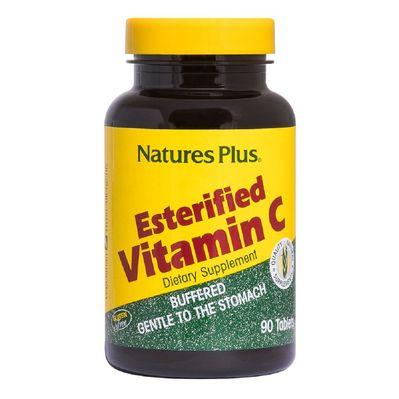 Витамин Natures Plus Этерифицированный Витамин C, Nature's Plus, 90 таблеток (NTP2212)