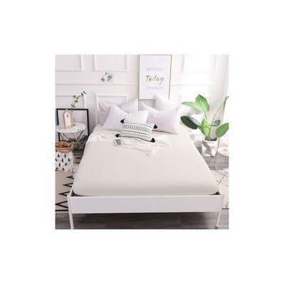 Простынь MirSon Moko White 0001 150х220 см (2200000674098)