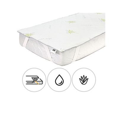 Наматрацник MirSon №1048 Alberto Тенцель (Modal) Aloe Vera 80х160 см (2200001508309)