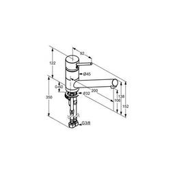 Змішувач KLUDI Scope (339330575)