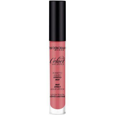 Помада для губ Deborah Velvet Mat 02 - Rose Nude (8009518276824)