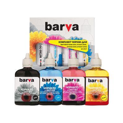 Чернила Barva Brother BTD60BK/BT5000C/M/Y 4x100 мл (BBTD60-100-MP)