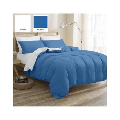 Постільна білизна MirSon Бязь Premium Pablo Blue 160х220 (2200001478268)