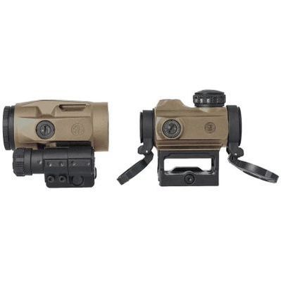 Коліматорний приціл Sig Sauer Combo Kit Romeo-MSR 2 MOA Red Dot, Juliet3-micro 3x22mm (SORJ72011)