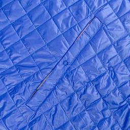 Плед Home Line 4 в 1 клетка синяя 140х190см (145268)