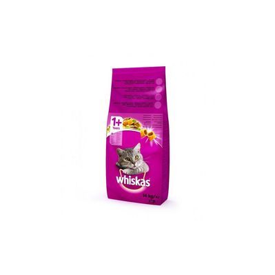 Сухий корм для кішок Whiskas з яловичиною 14 кг (5900951014345)