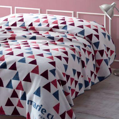 Плед Marie Claire Ромбы белый, 200х220 см (168824)