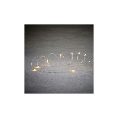 Гирлянда Luca Lighting Струна серебряная 13 м теплый белый (8718861853209)