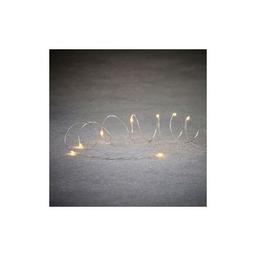 Гирлянда Luca Lighting Струна серебряная 18 м теплый белый (8718861853261)