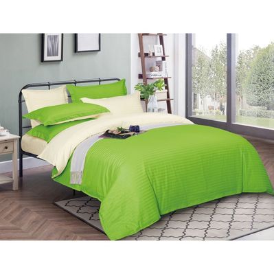 Постільна білизна MirSon Satin Stripe 30-0016 + 30-0002 Elaija 160х220 (2200005261729)