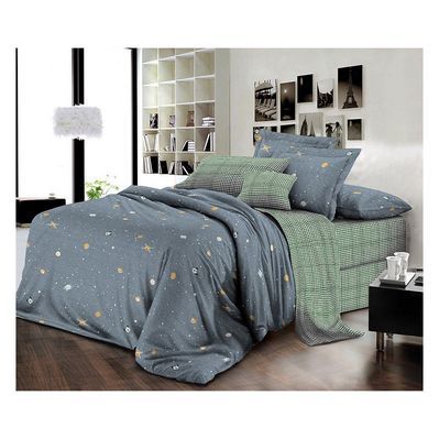 Постільна білизна MirSon Бязь 17-0429-1 Space 110х140 (2200004092393)