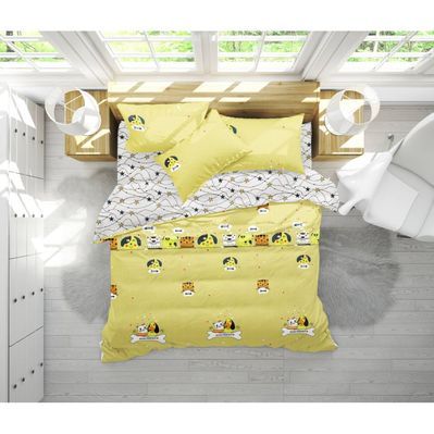 Постільна білизна MirSon Бязь 17-0517 Cat-dog Сімейний 160x220 (2200003647686)