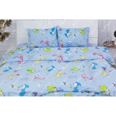 Постільна білизна MirSon Бязь 17-0522 Sharks are fun Сімейний (2200003658071)