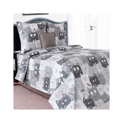 Постільна білизна MirSon Бязь 17-0543 Hendri Євро (2200003895704)