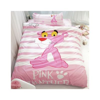 Постільна білизна MirSon Бязь Premium 17-0110 Pink Pantere 2х143х210 (2200001612174)