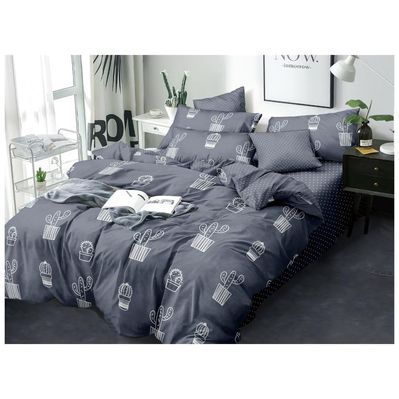 Постільна білизна MirSon Бязь Premium 17-0300 Singapore 175х210 (2200002316873)