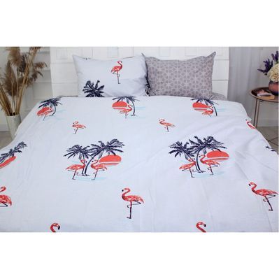 Постільна білизна MirSon Бязь Ranforce Elite 17-0268 Garland полуторний (2200004695839)