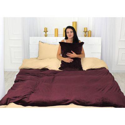 Постельное белье MirSon Велюр Winter Delicate 28-0058 Eustoma Двуспальный (2200004032825)