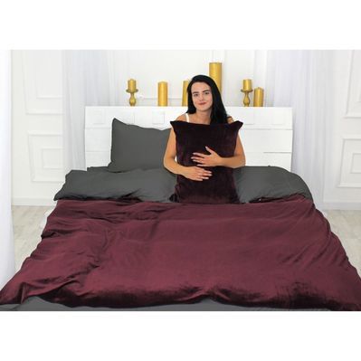 Постільна білизна MirSon Велюр Winter Delicate 28-0066 Water-willow Євро (2200004036038)