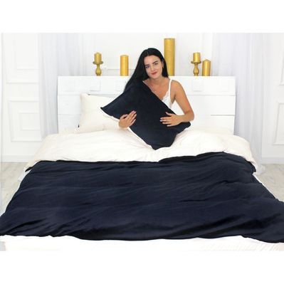 Постільна білизна MirSon Велюр Winter Delicate 28-0075 Bucaneve Двоспальний (2200004039220)