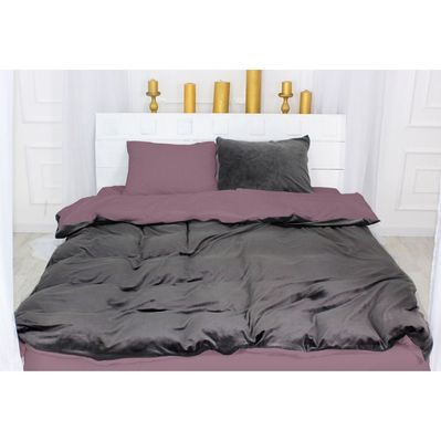 Постільна білизна MirSon Велюр Winter Delicate 28-0095 Violaciocca 200х220 (2200004046433)