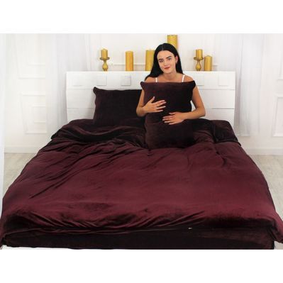 Постільна білизна MirSon Велюр Winter Frost 28-0002 Excalibur Velvet Дитячий (2200004358895)