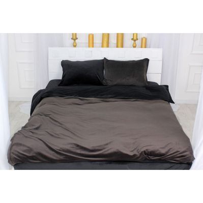 Постільна білизна MirSon Велюр Winter Frost 28-0005 + 28-0007 Trollius Velvet 220х240 (2200004008226)