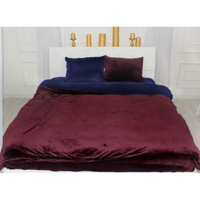 Постільна білизна MirSon Велюр Winter Frost 28-0006 + 28-0002 Primula Velvet 2х143х210 (2200004007052)