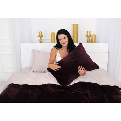 Постільна білизна MirSon Велюр Winter Terry 28-0020 Torenia Євро (2200004016467)
