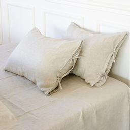 Постільна білизна MirSon Льон Grey sky 110х140 (2200005370650)