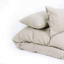 Постільна білизна MirSon Льон Grey sky 110х140 (2200005370650)