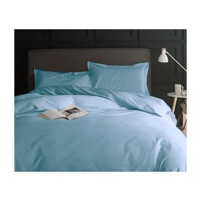 Постільна білизна MirSon Сатин 0842 Light Blue 2х143х210 (2200002024174)
