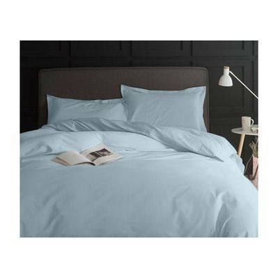 Постільна білизна MirSon Сатин 0843 Grey Blue 220х240 (2200002024570)