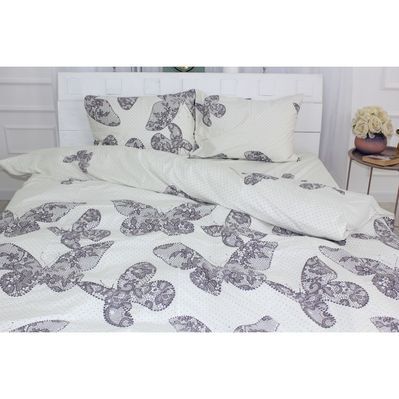 Постільна білизна MirSon Сатин 22-1279 Butterflies at dawn Сімейний (2200003578768)