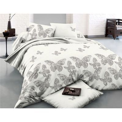 Постільна білизна MirSon Сатин 22-1279-1 Butterflies at dawn 220х240 (2200004109367)