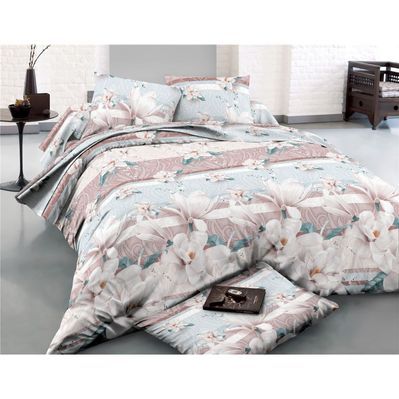 Постільна білизна MirSon Сатин 22-1284-1 Spring flowering 220х240 (2200004109763)