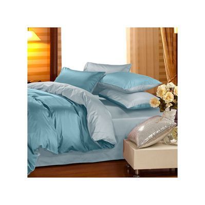 Постільна білизна MirSon Сатин Premium 0845 + 0843 Mabel King Size (2200002029872)