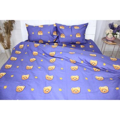 Постільна білизна MirSon Сатин Premium 22-1245 Berry Полуторний (2200002950473)